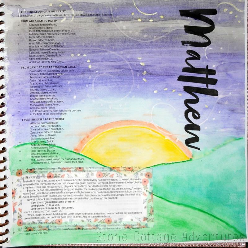 The Gospel of Matthew, Illustrated by Me – photo 1