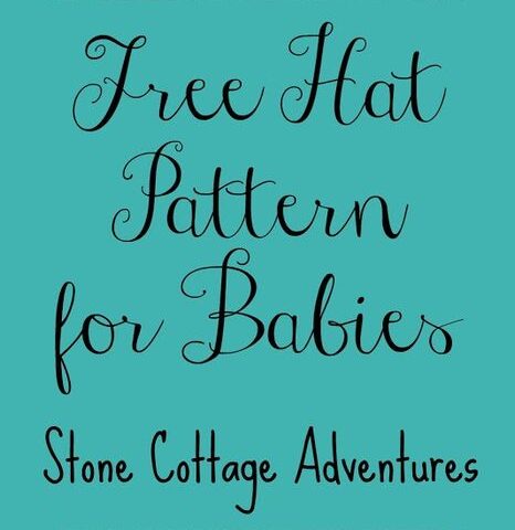 Easter Bonnet for Baby and De Stash Challenge Blog Hop