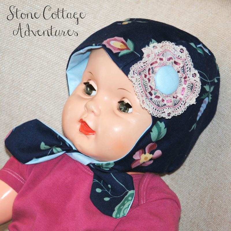 Easter Bonnet for Baby and De Stash Challenge Blog Hop – photo 6