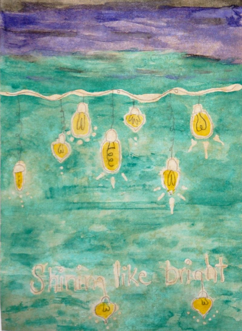 Learning Water Color Resist – photo 4