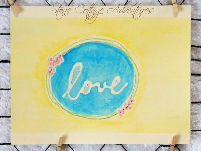 Hand Painted Cards for Pinterest Challenge