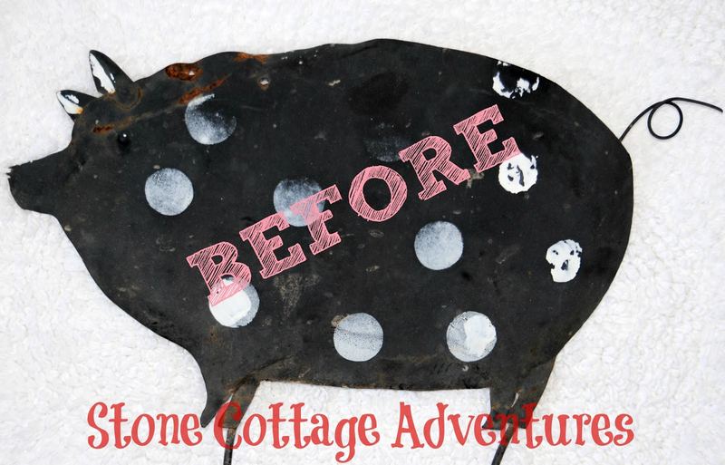 Three Little Pigs Thrift Store Upcycle Challenge and Blog Hop – photo 3