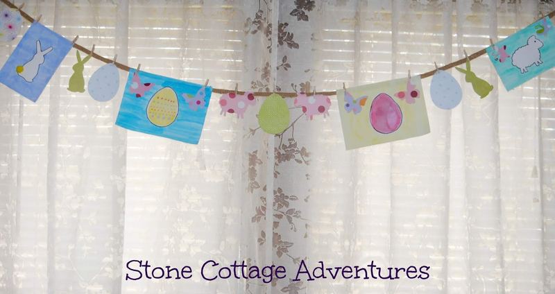 Whimsical Easter Garland for De Stash Challenge β photo 6
