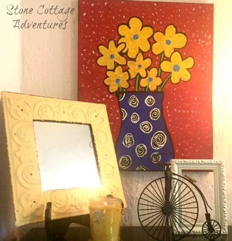 Canvas Upcycle (or Maybe just a Recycle?)