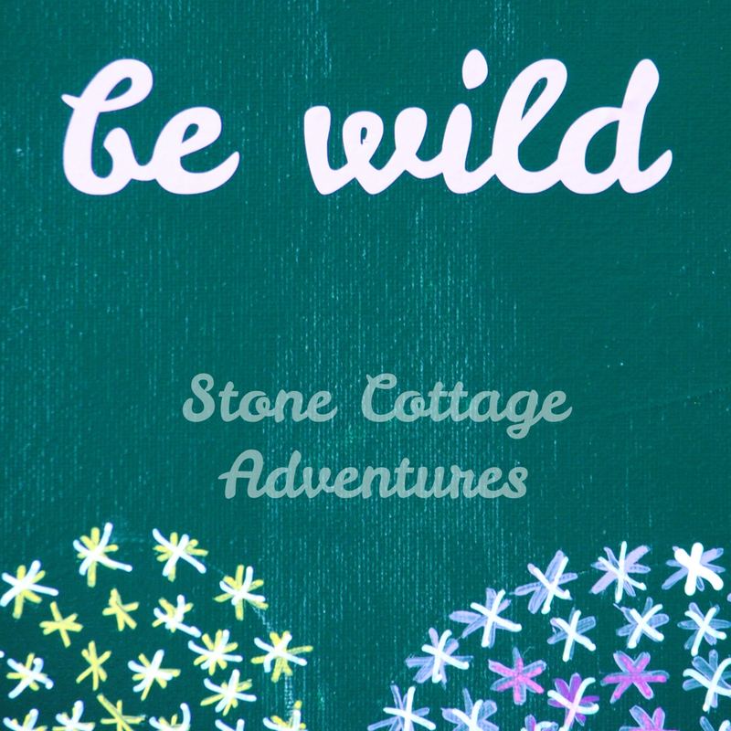 Be Wild Canvas * August Pinterest Challenge – photo 1