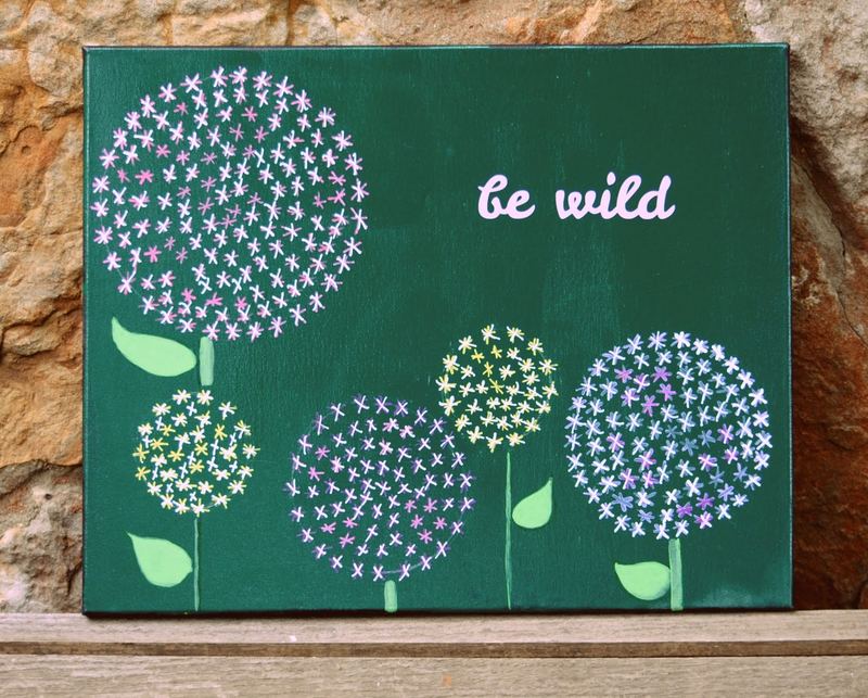 Be Wild Canvas * August Pinterest Challenge – photo 7
