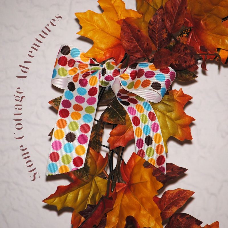 Autumn Wreath for Craft Room De Stash Challenge – photo 1