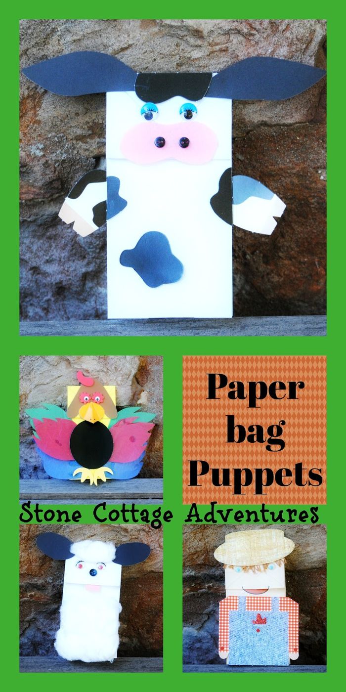 Paper Bag Puppets fit for One Acre Farmers – photo 1