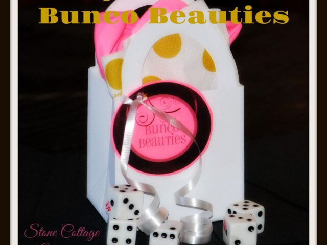 Party Favors for Bunco Beauties * Dollar Store Craft Challenge