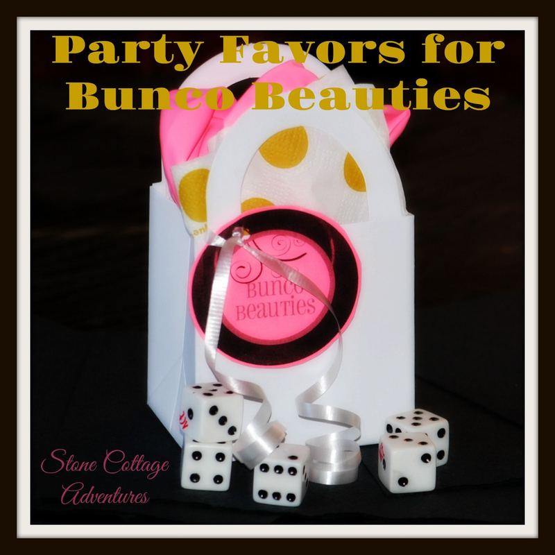 Party Favors for Bunco Beauties * Dollar Store Craft Challenge – photo 1