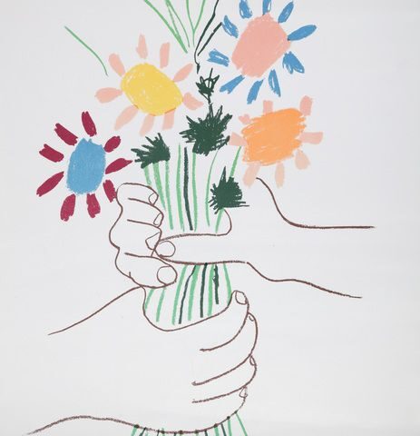 My Attempt at Picasso’s Peace Bouquet