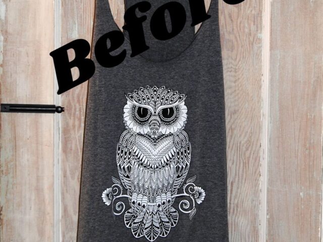 T-Shirt Makeover, OK. OK. It’s actually a Tank Top Makeover