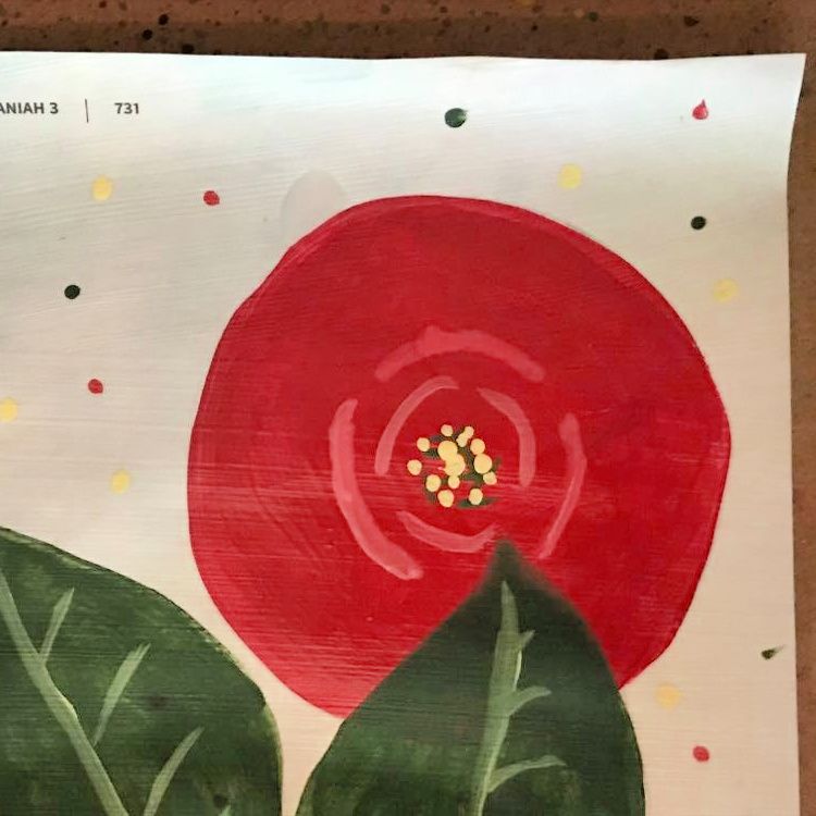 A Tutorial for Bible Journaling Simple Circle Flowers – photo 11