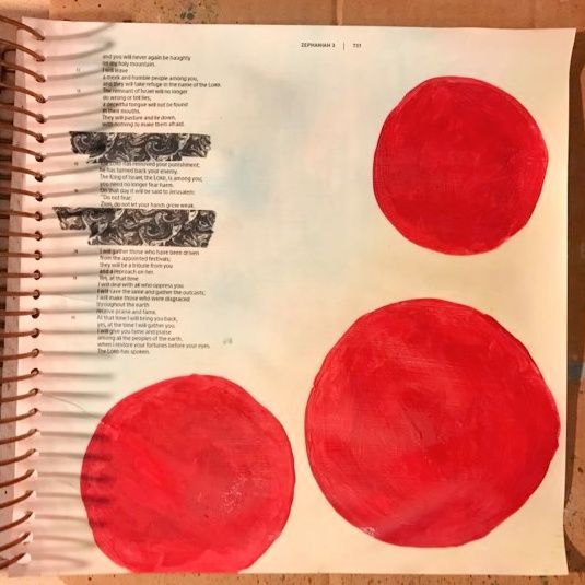 A Tutorial for Bible Journaling Simple Circle Flowers – photo 7