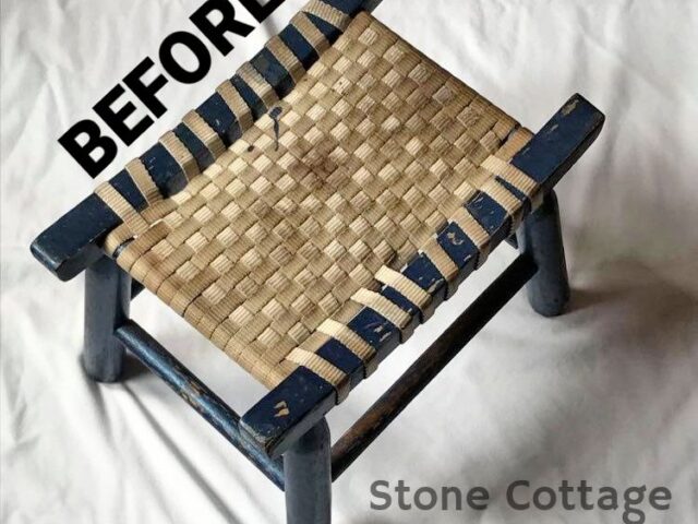 A Little Help for a Vintage Step Stool