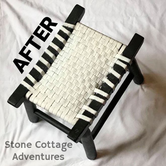 A Little Help for a Vintage Step Stool – photo 5