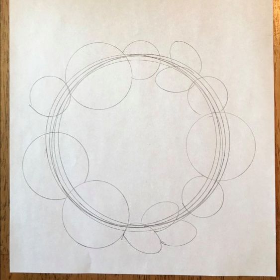 Bible Journaling Tutorial for a Vine Wreath – photo 11