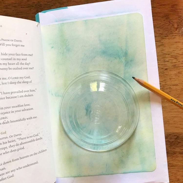 Bible Journaling Tutorial for a Vine Wreath – photo 5
