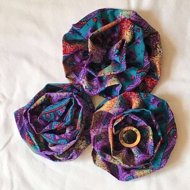 Sewing Fabric Flowers for an Autumn Wreath – photo 9