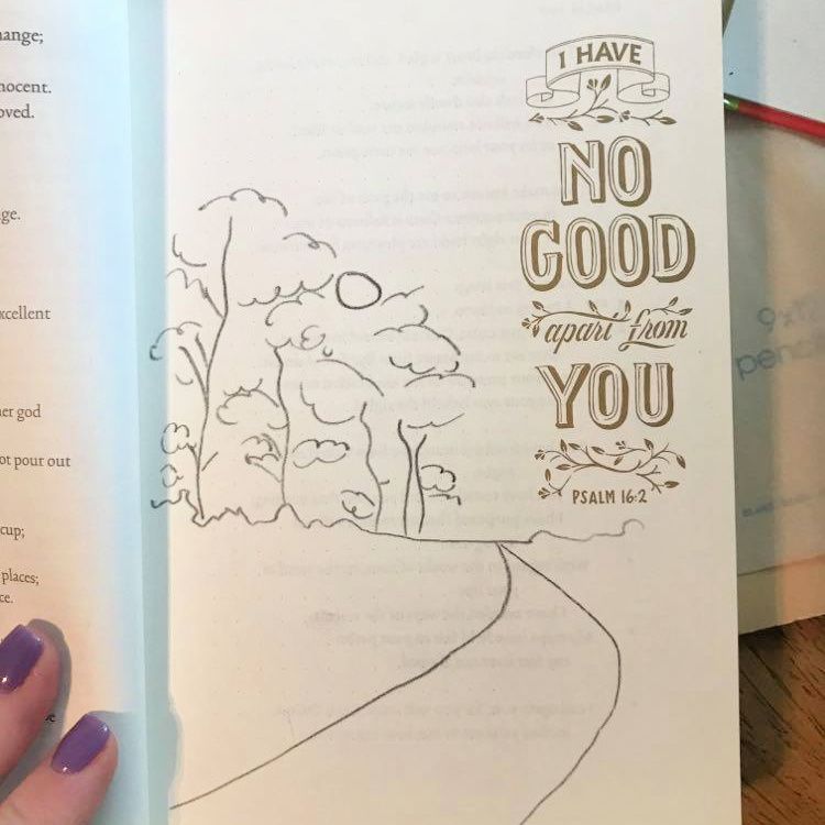 Bible Journaling with Junk Mail as Free Trace - ables – photo 5