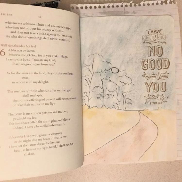 Bible Journaling with Junk Mail as Free Trace - ables – photo 7