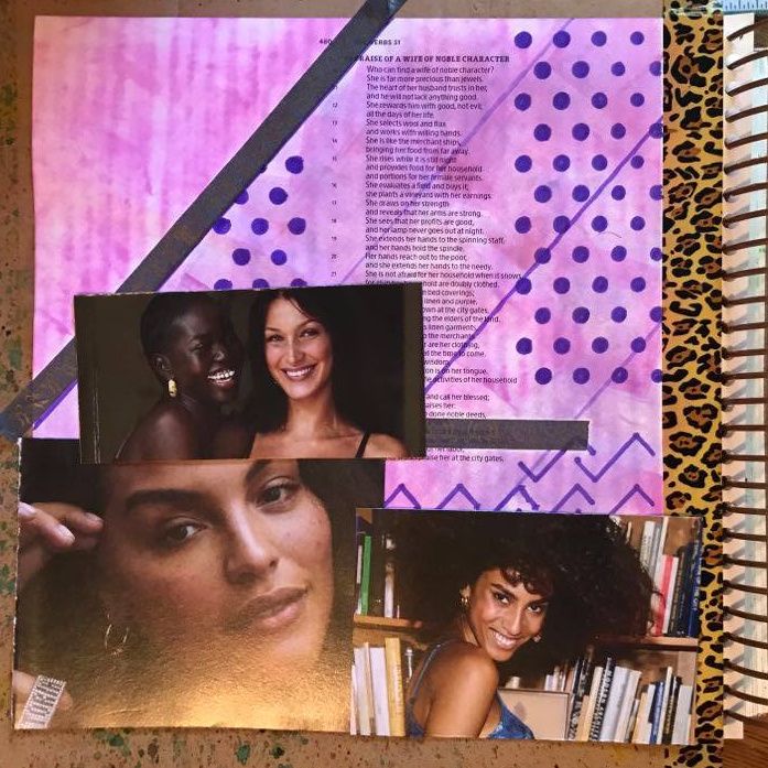 Bible Journaling with Up Cycled Images. OK, OK. It's Junk Mail – photo 8