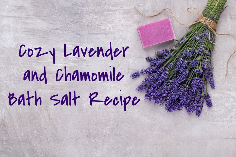 Cozy Lavender and Chamomile Bath Salt – photo 1