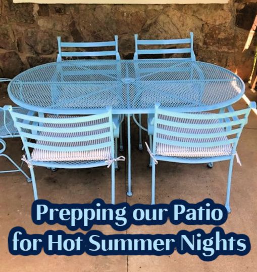 Prepping our Patio for Hot Summer Nights – photo 8