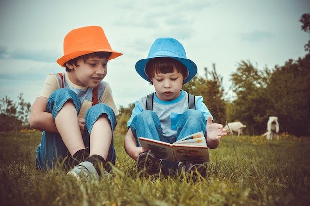 young boys in homeschooling co-op