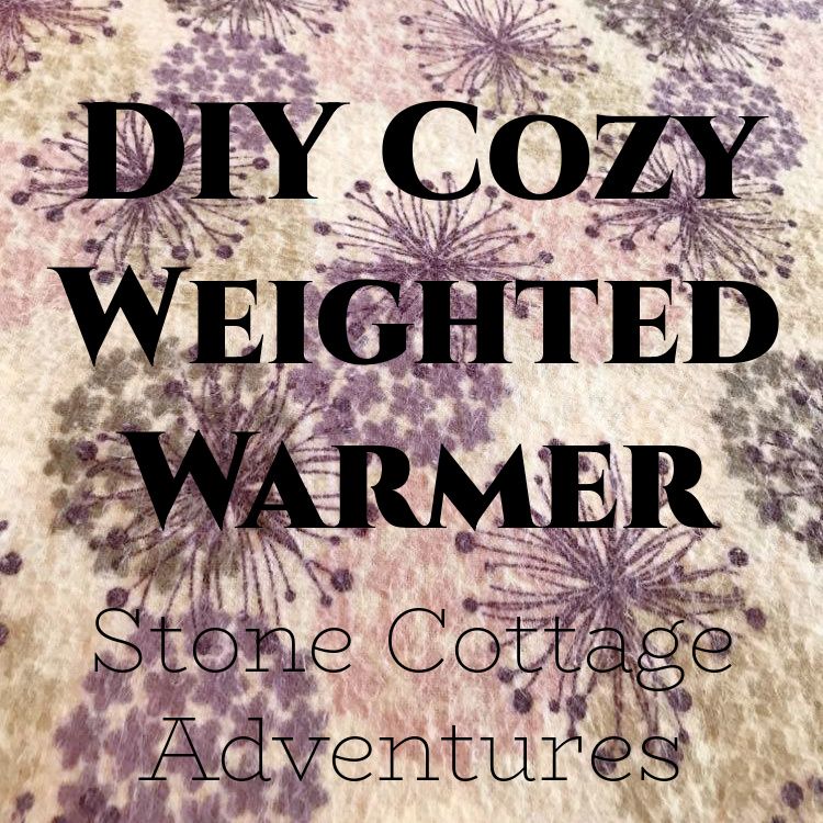 DIY Cozy Weighted Warmer with Chamomile – photo 1