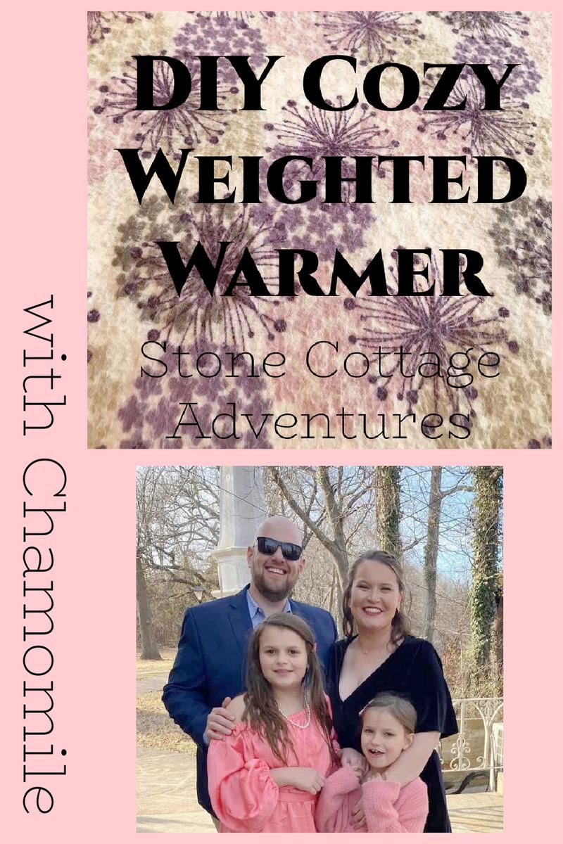 DIY Cozy Weighted Warmer with Chamomile – photo 5