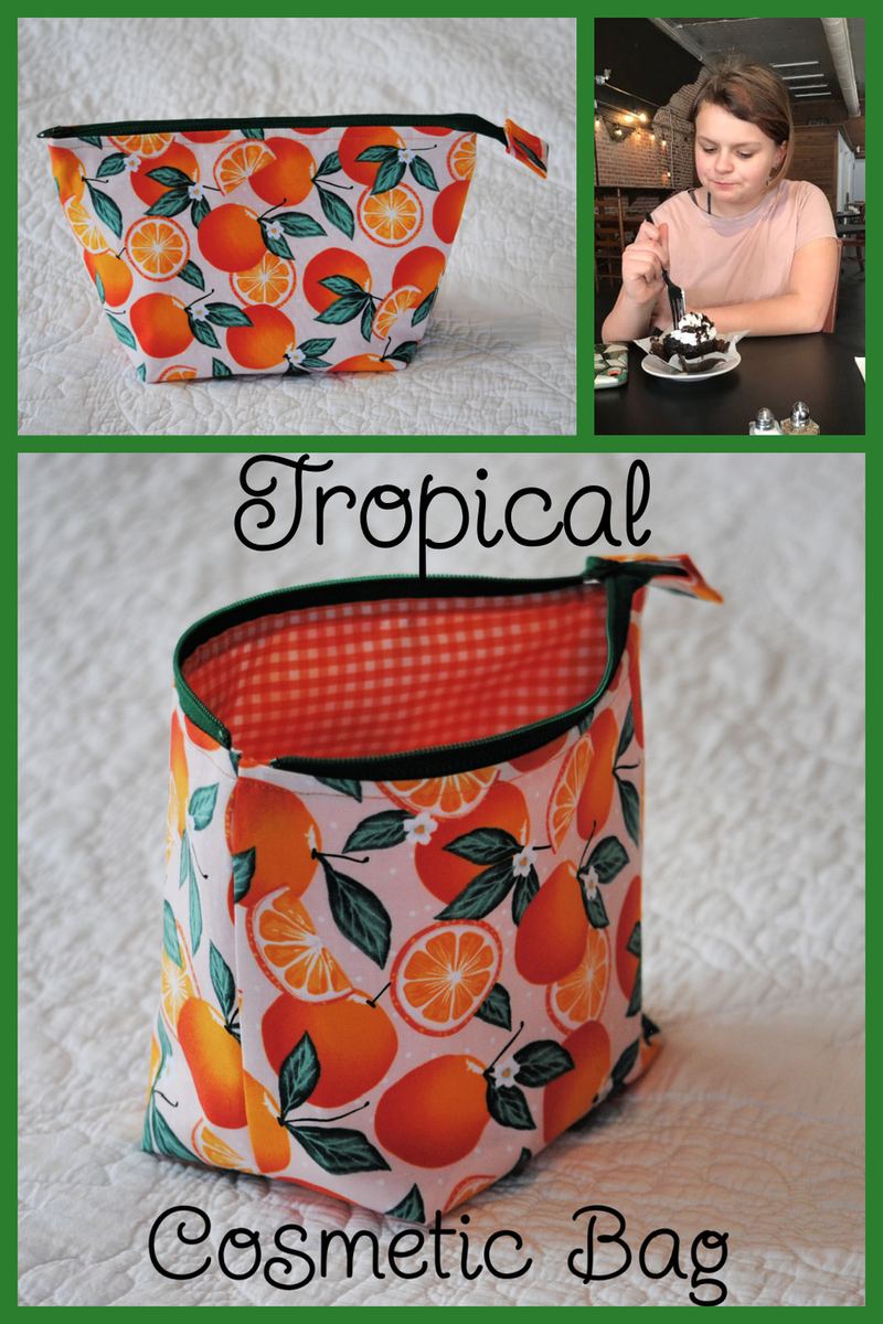 Tropical Cosmetic Bag for our Cutie Pie – photo 8