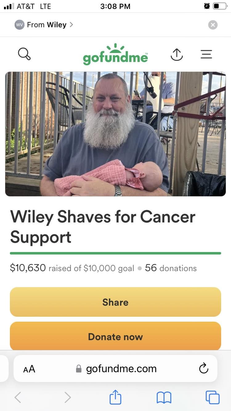 Wiley Shaves for Cancer – photo 10