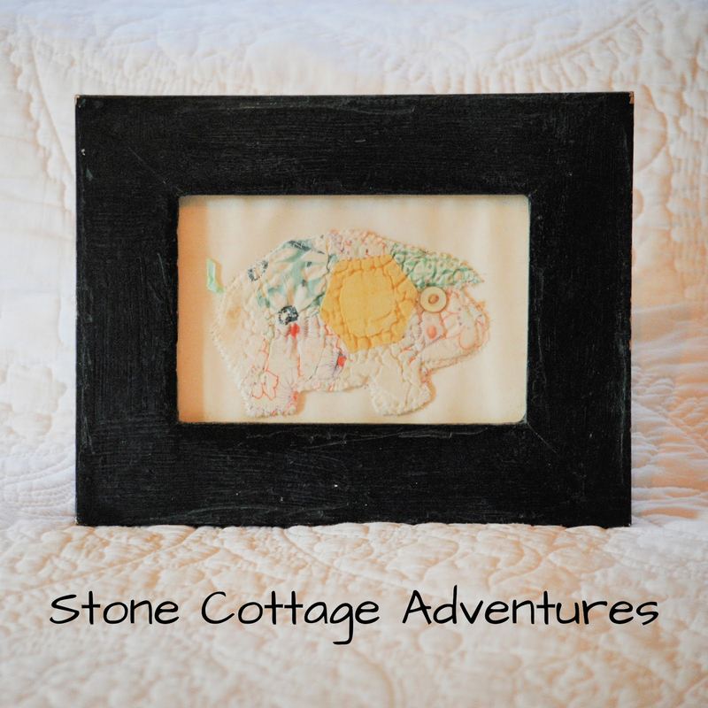 Framing a Quilted Pig – photo 5